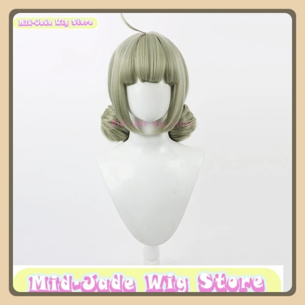 منتصف اليشم متجر شعر مستعار Gushing الفتيات السحرية Kirame Akiraga شعر مستعار تأثيري أنيمي لعبة لعب الأدوار أداء حفلة الهالوين #6