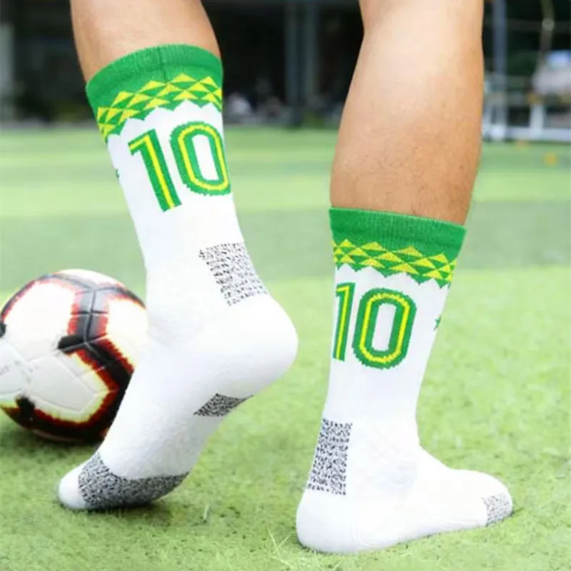 

2026 Latest Edition Football Socks for Kids And Adults Breathable Soccer Crew Socks Sports Team Uniform Accessories
