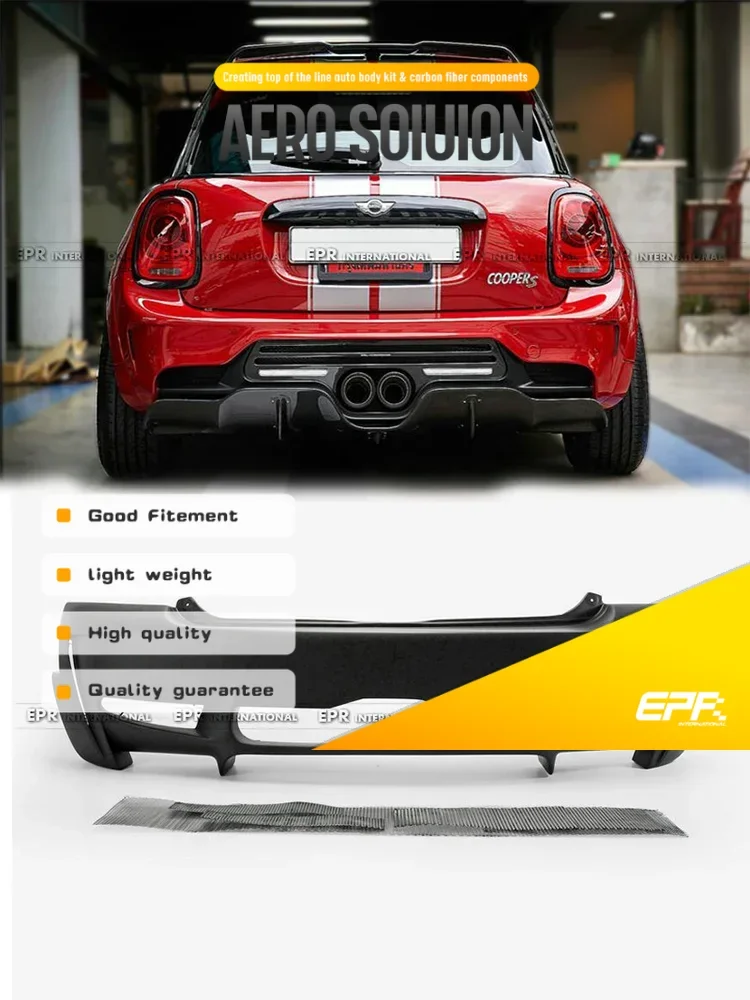 

For Mini Cooper R56 AG-Style Ver.2.11/2.12 Rear Bumper - Exterior Body Part Replacement Accessory