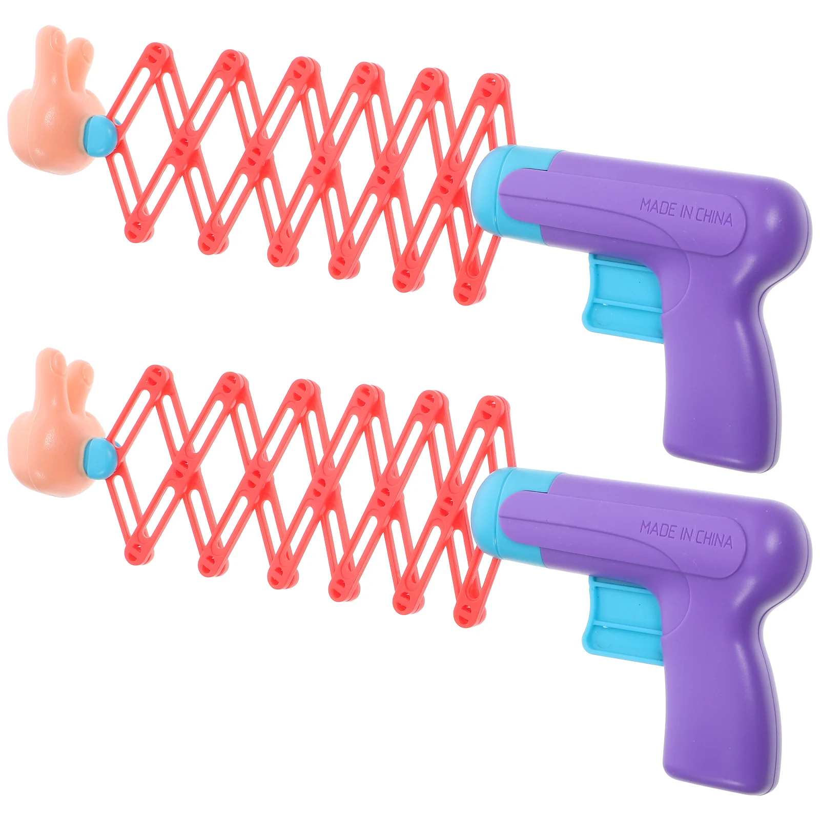 2 Pcs Retractable Fist Toy Toddler Toys Kids Stress for Office Prank Telescopic Fists Props Grabber