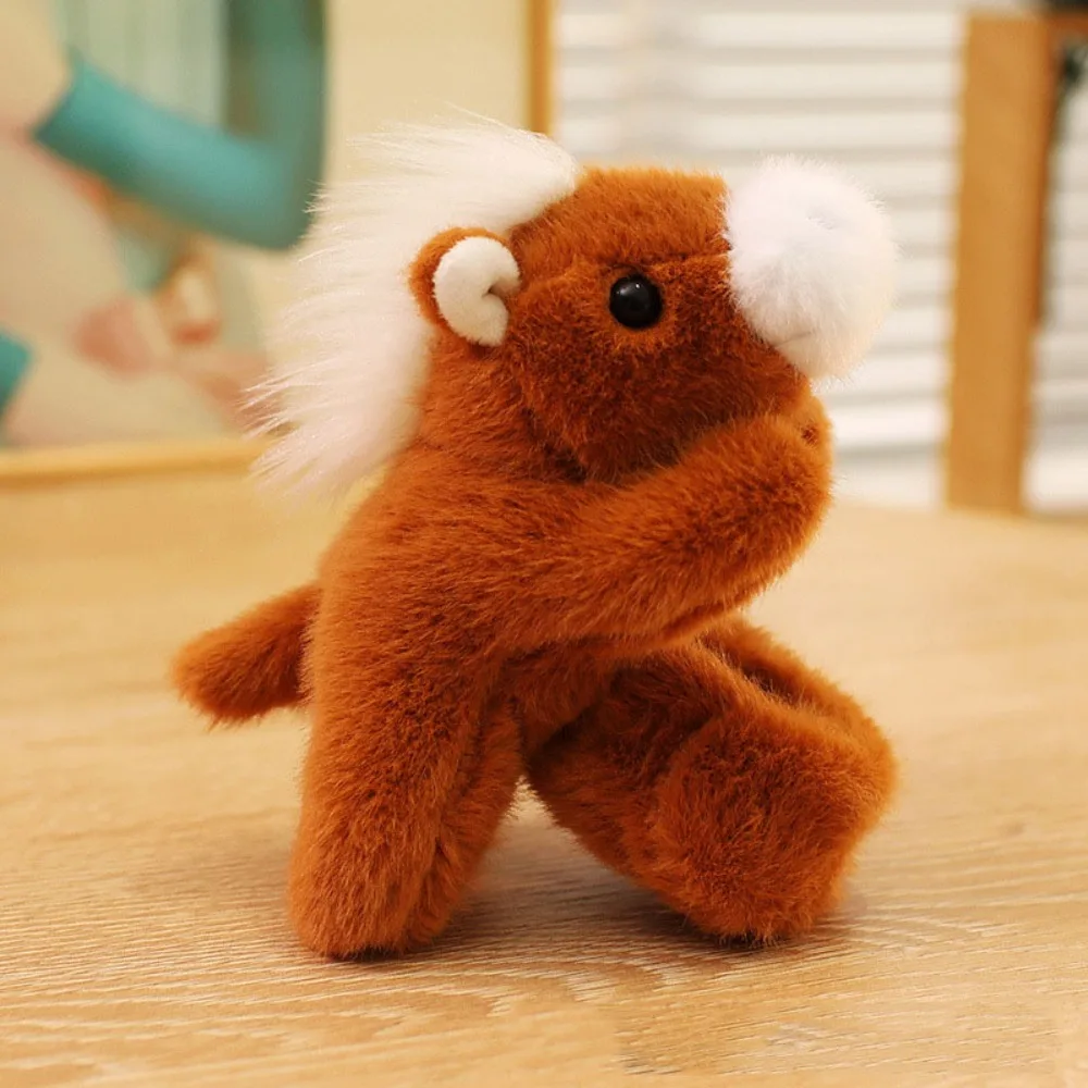 

Cute Zodiac Horse Slap Bracelet Soft 2026 Year of Horse Horse Clapper Wrist Strap Three-dimensional Wrist Style