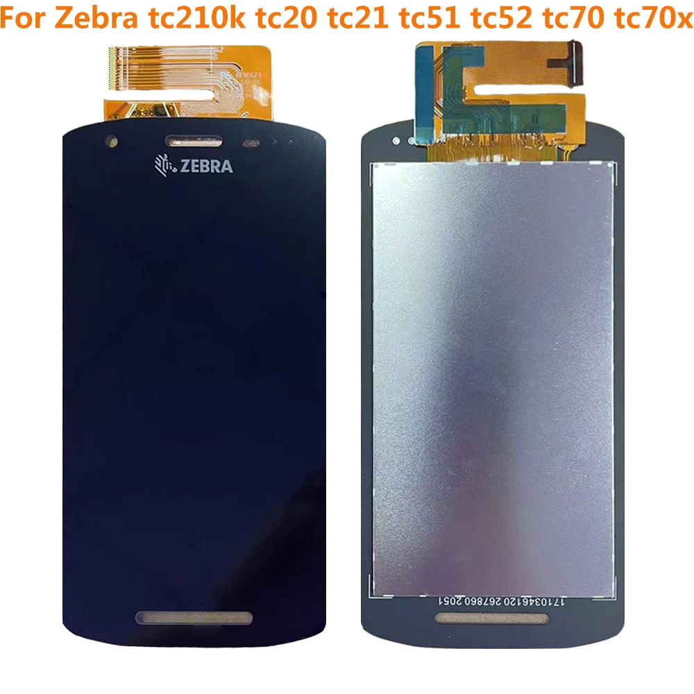 

For Zebra TC210k TC20 TC21 TC51 TC52 TC70 TC70x LCD Display Touch Screen Digitizer Assembly Replacememt Parts