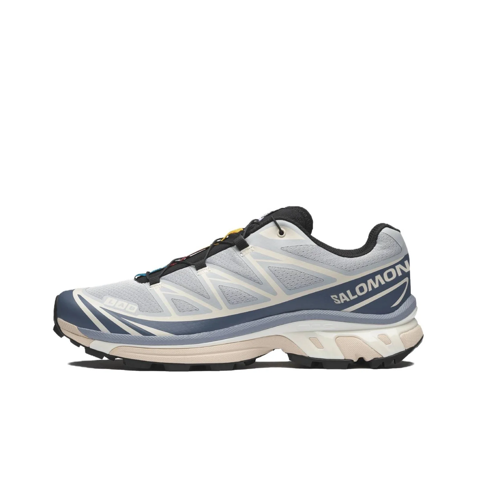 SALOMON XT 6 Running Shoes Unisex Low Top Pearl Blue L45472800