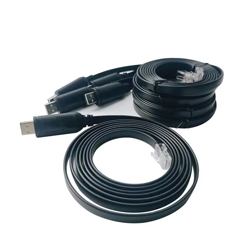 DTB7 USB to RJ45 RS485 Cable 2M for JIKONG BMS Accessories for JK-PB1A16S10P for JK-PB2A16S15P Computer Connector