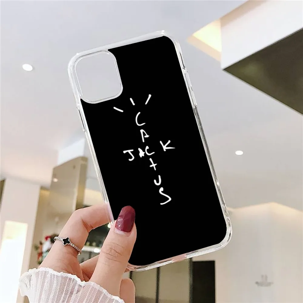 Travis Scott Huncho Jack ASTROWOR Phone Case For Iphone 15 11 13 14 Pro Max 7 8 Plus X Xr Xs Max Se2020 12mini Transparent Cover image 3