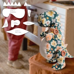 YOMDID 8pcs Dinosaur Making Stencils Quilted Acrylic Templates DIY Sewing Accessories Handmade Decorative Dinosaur Stencil