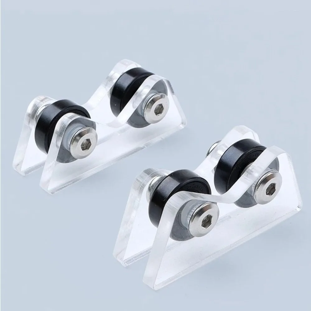 2Pcs Billiard Equipment Billiard Cue Straightness Checker Alignment Device Club Use Cue Maintenance Tool Cue Care Cue Roller