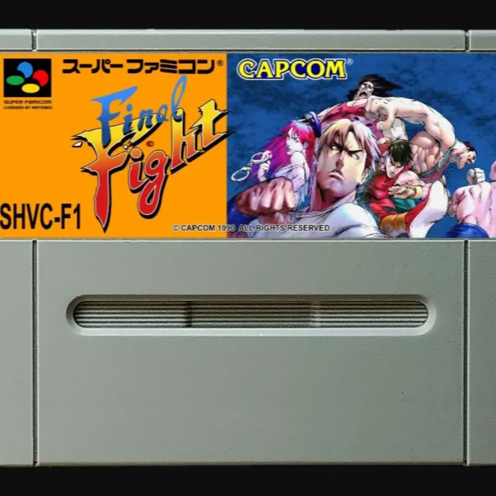 

game cards : Final Fight Hack ( Japanese NTSC Version!! )
