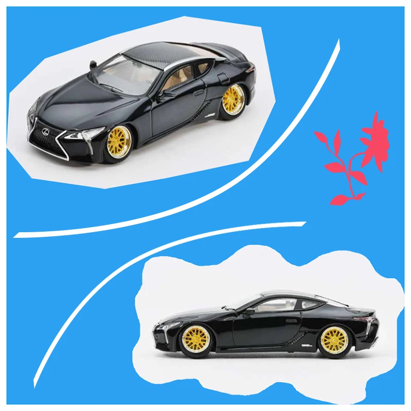 

GCD X Enchery 1:64 LC500 Lowrider Simulation Car Model Static Collection Decorated Holiday Gifts Toys Souvenir Gift