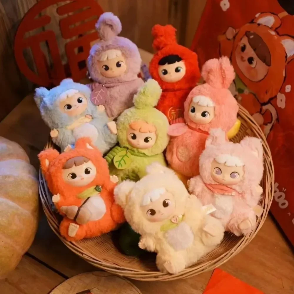 

B. Duc Cimmy Plush Doll Blind Box Fox Gourd Shengwei Series Cute Doll Decoration Ornament Mysterious Box Holiday Surprise Gift
