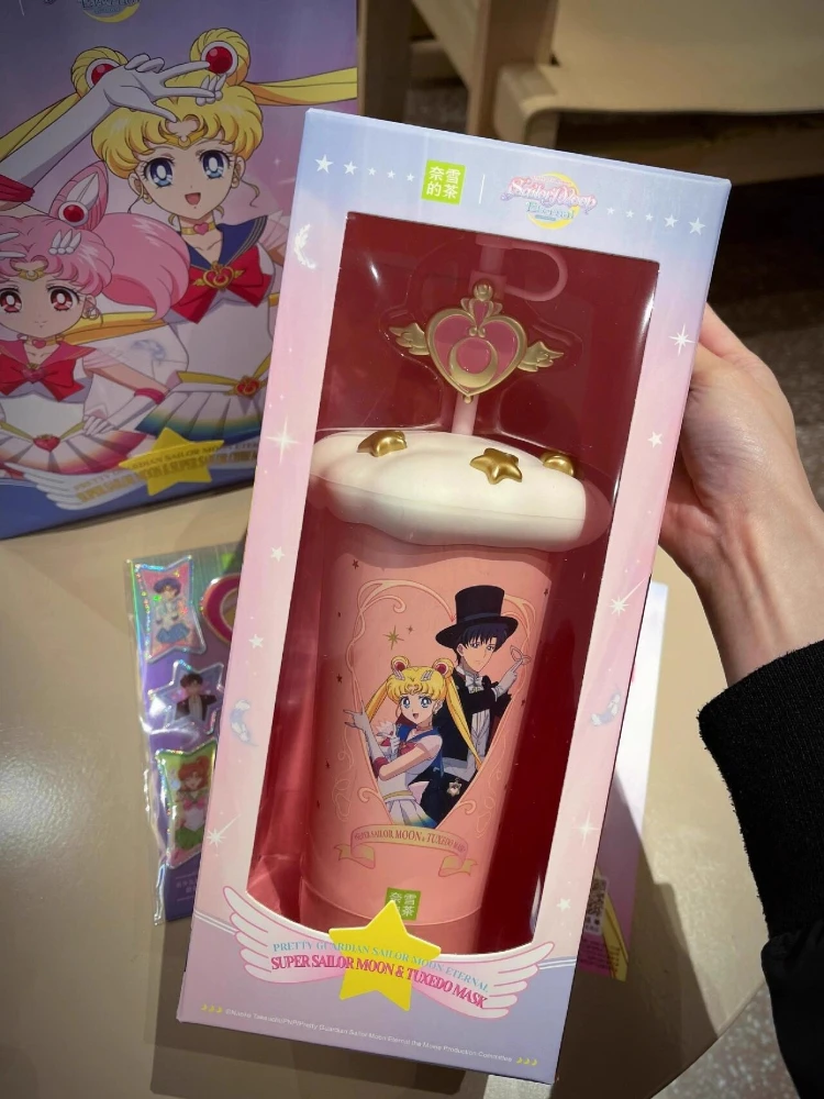 Anime Sailor Ceramic Cup Cute Clouds Tea Cup Milk Cups Cosplay Douji Girlfriend Birthday Gift view 2