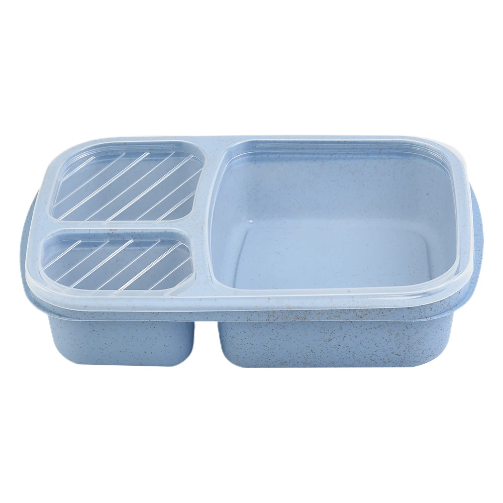 Lunch Box Meal Box 23 5x15x5cm Food Heating Microwave Replacement 3 Compartment 4 Colour Accessories Anti static