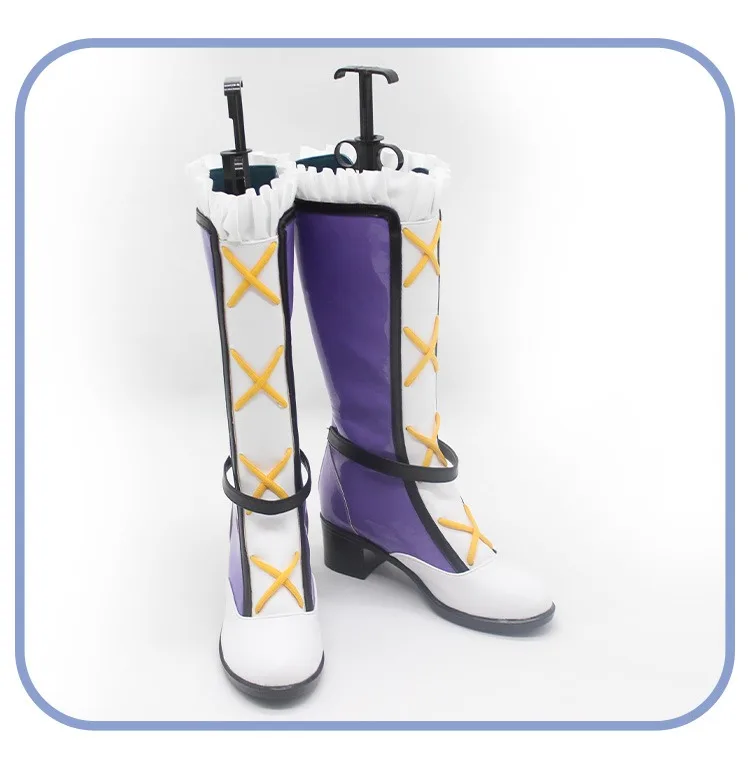 Chouno Maika – chaussures de Cosplay en cuir PU, accessoires de Cosplay, bottes de carnaval d'halloween sur mesure