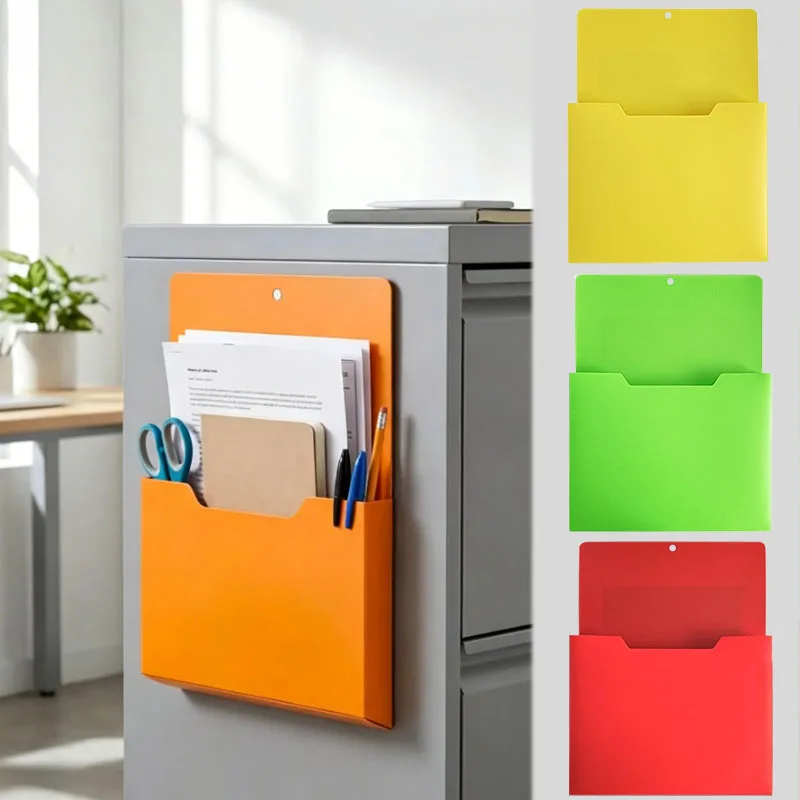 suporte-magnetico-de-parede-para-arquivos-1-4-pecas--organizador-de-documentos-com-Ima-forte-para-mesa-de-escritorio-economia-de-espaco-para-suprimentos