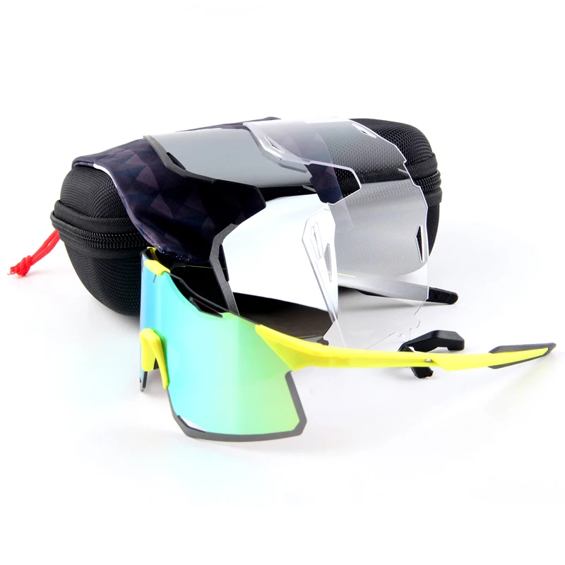Radfahrer-Sonnenbrille für Damen und Herren, Mountainbike-Brille, Rennrad-Brille, Angel- und Outdoor-Fahrradbrille, Fahrrad-Zubehör – Detail 3