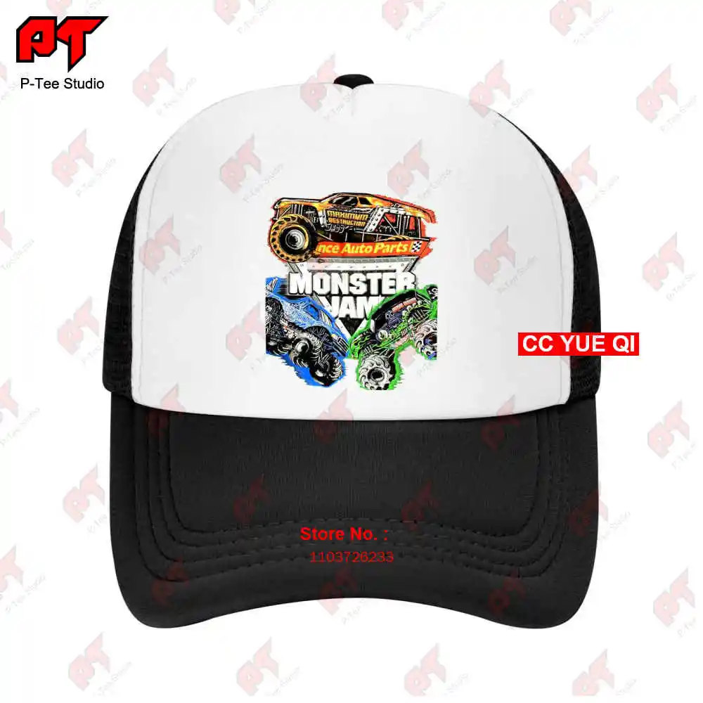 Monster Jam Grave Digger Baseball Caps Truck Cap UZC7