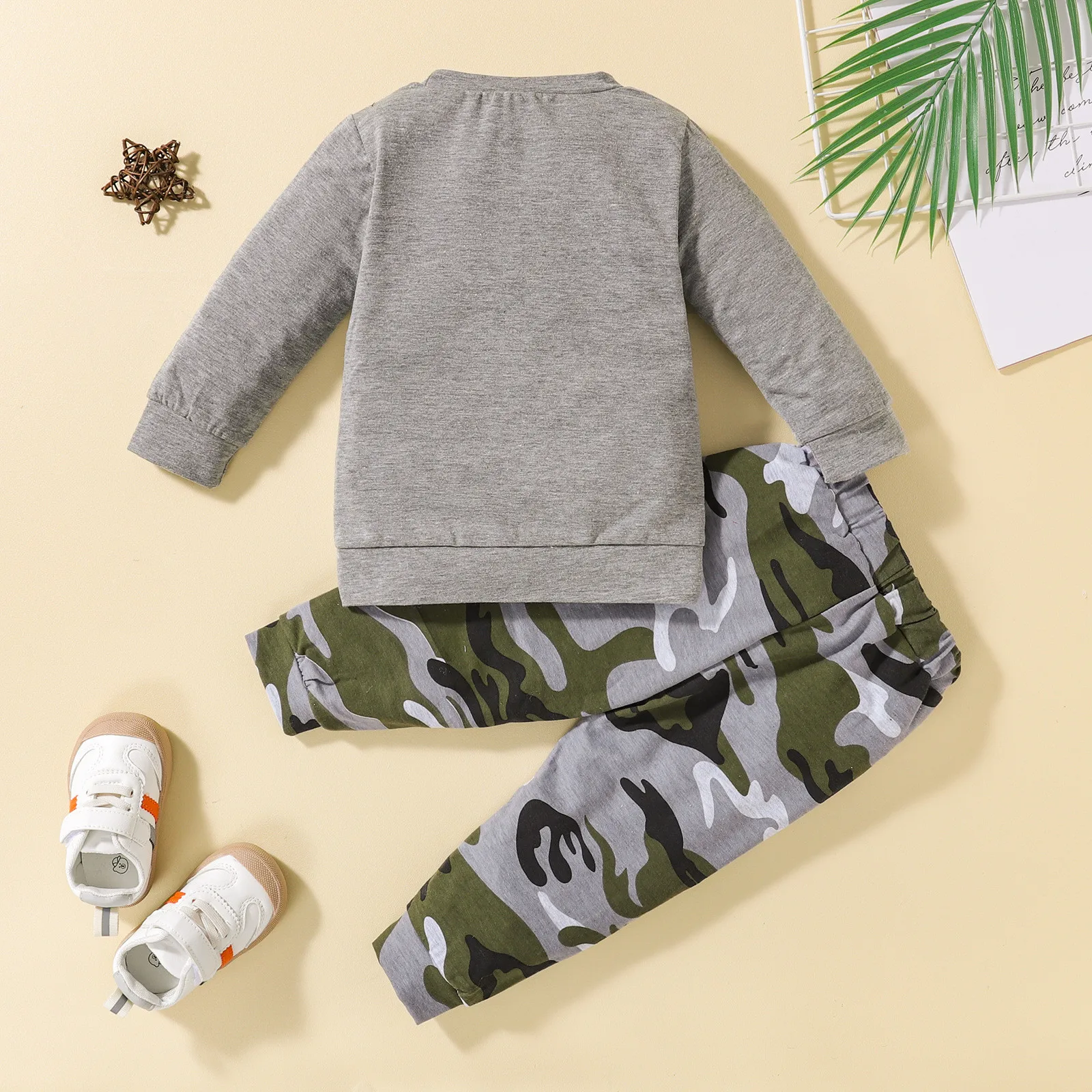 Toddler Infant Boys Clothes Sets Winter Long Sleeve Letter Prints Tops And Pants Child Kids 2PCS Set Outfits Kids Clothes 0-4Y