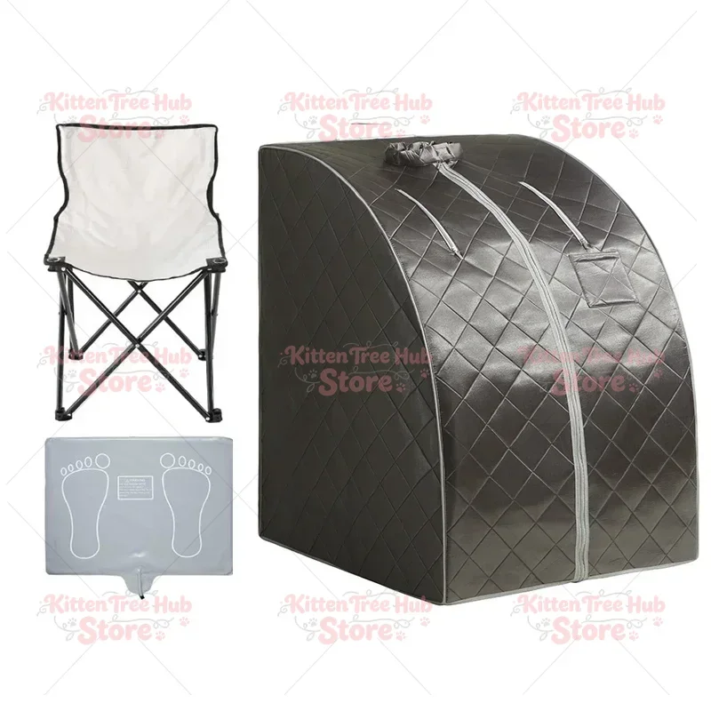 Portable Far Infrared Sauna Full Body Sauna Tent with Heating Foot
