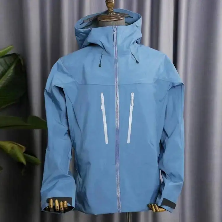 Full Seam Tape 3 Layer Hard Shell Outdoor Jacket Waterproof Raincoat Windproof Sports Hiking Work Jacket
