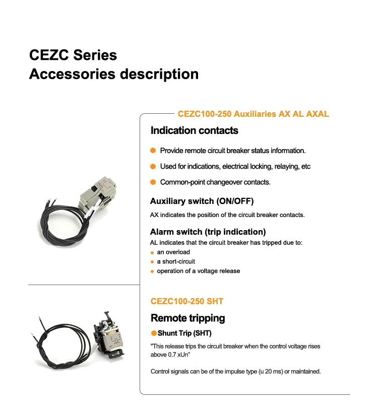 MSEasypact EZC Series CEZC-400 4P 440VAC Pemutus Sirkuit Kotak Cetak Produk Laris