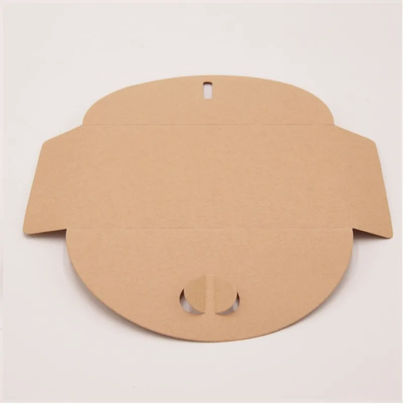 

10pcs Retro Love Buckle Kraft Paper Envelope 2size DIY Romantic Creative Heart Buckle Decoration Love Printing