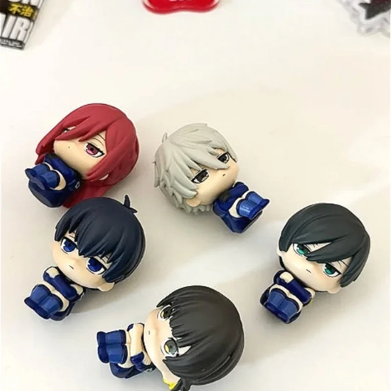 Original capsule toys cute Blue Lock Waiting Figure Mascot Yoichi Isagi Rin Itoshi Nagi Seishiro Chigiri Hyoma gashapon ornament - Image 2