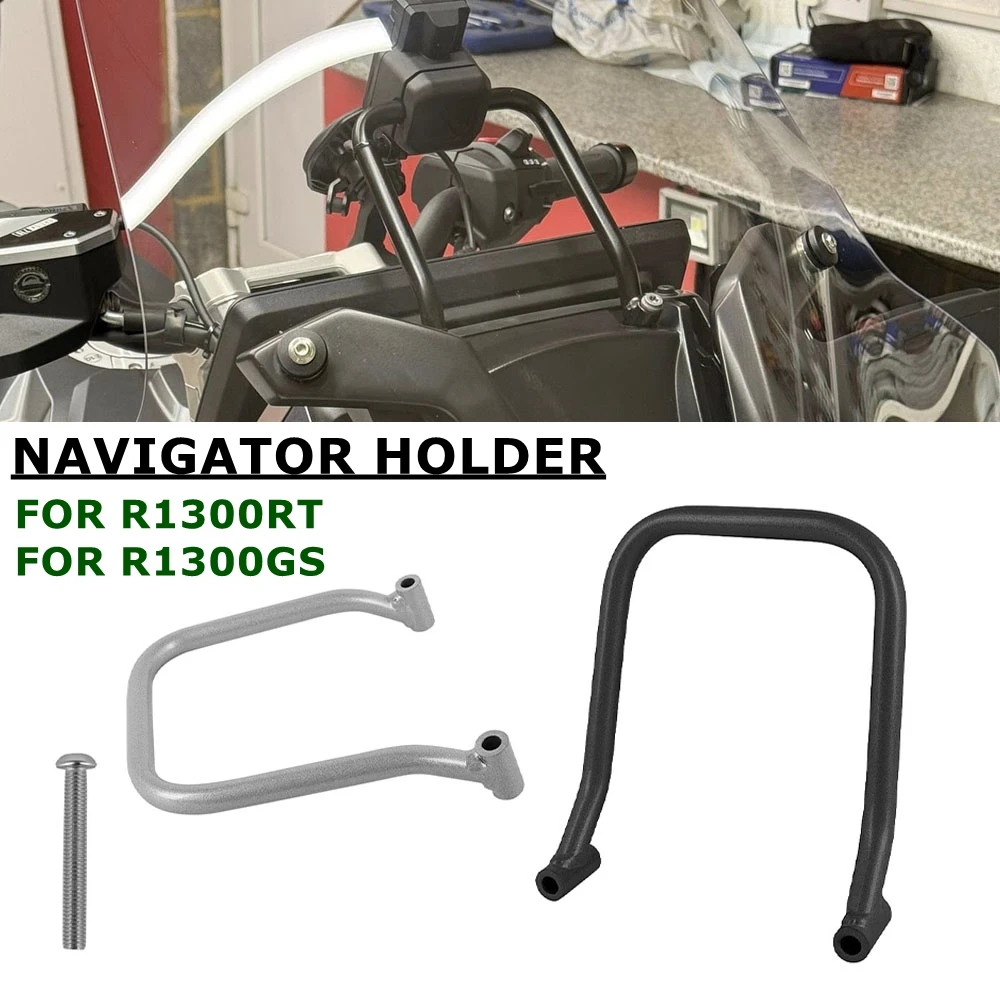 

R1200RT Motorcycle Windshield Phone Navigation Holder Bracket GPS Mount For BMW R1300 RT 2024-2026 R1300GS 2022-2026 R 1300 RT