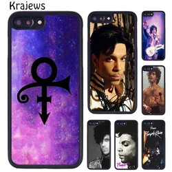 Krajews Pop singer Prince Rogers Nelson Design Phone Case Cover For iPhone 16 15 14 plus XR XS 11 12 13 pro max coque