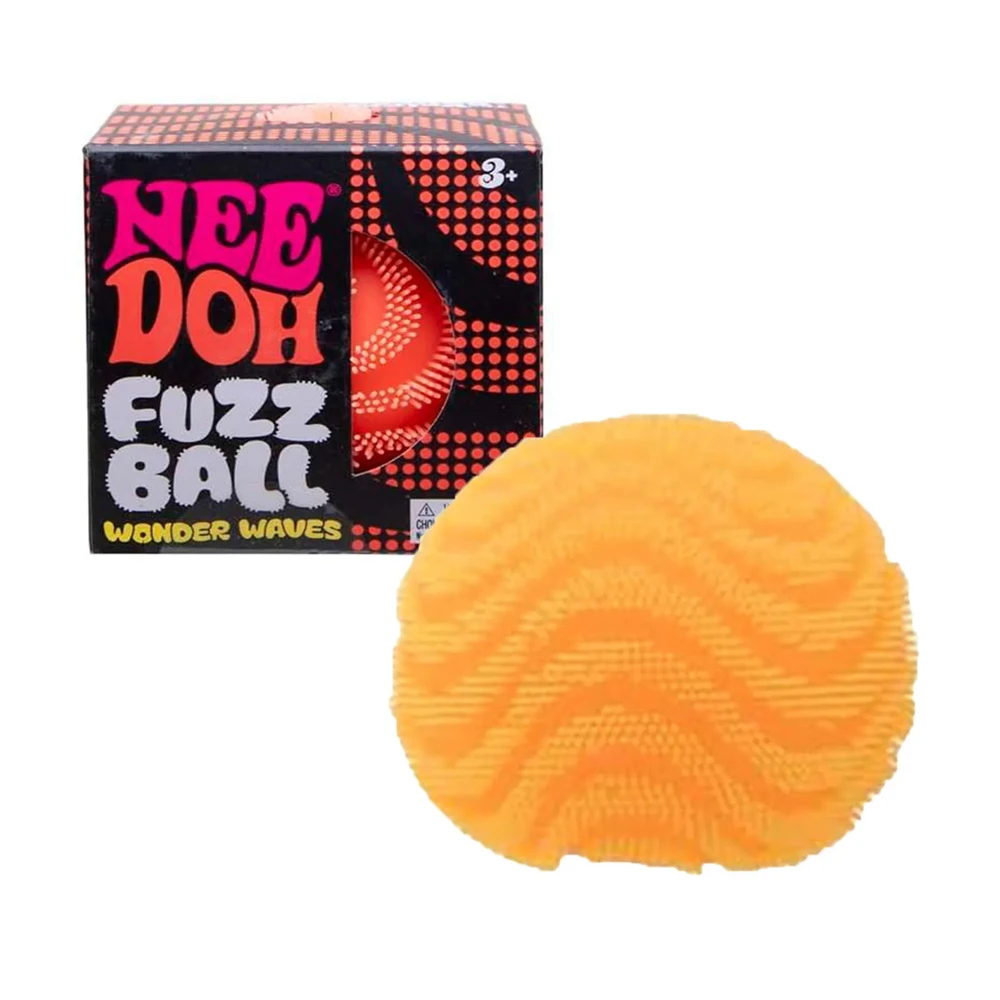 NeeDoh Fuzz Ball Blind Box Serie Desktop-Deko Stressabbau-Spielzeug Geeignet für Menschen unter Druck Spaßiger Weicher Stressball
