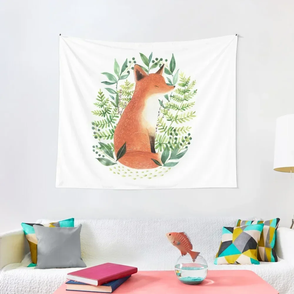 

WOODLAND FOX Tapestry Bedroom Organization And Decoration Decoration Room Aesthetic Room Decoration Tapestry