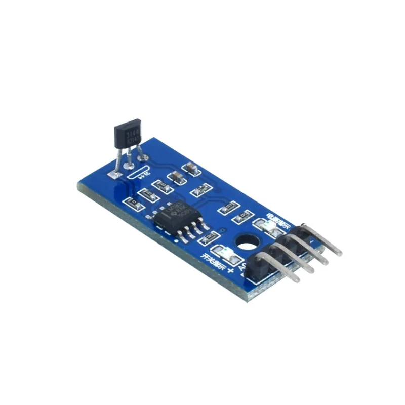 Módulo de Sensor Hall para Arduino Smart Car, Interruptor de velocidad Hall, interruptores magnéticos, módulo de Sensor de conteo de velocidad, 3144E
