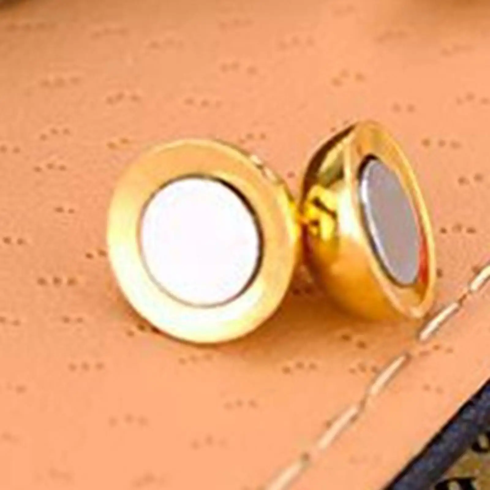 20 / 40pcs Jewelry Clasp Connector Converter 11.5x6mm Brass Round Clasp for Crafts,