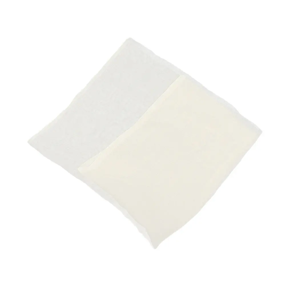 Tela de algodón de alta densidad reutilizable para cocinar, hacer queso y tofu, filtrar yogur, caldos, jugos y asar.