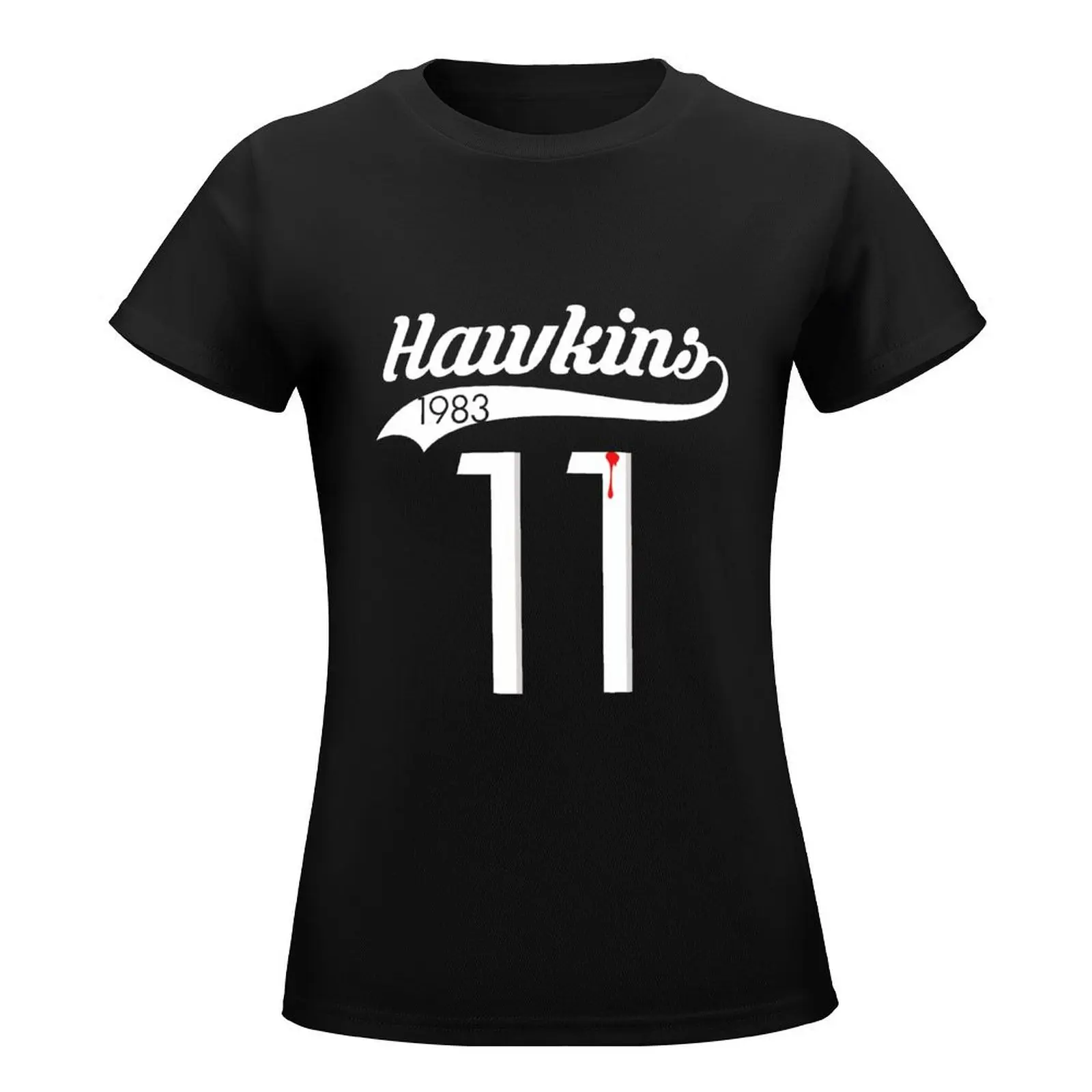 Hawkins High School - 11 T-Shirt female tees funny summer top t-shirt dress for Women sexy