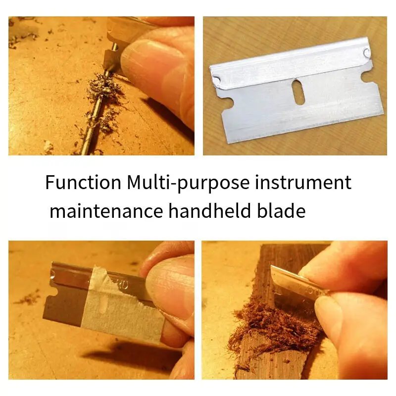 U.S. Imported Scraper Single-sided Blade Hand-held Sharp Micro-carving Folk Electric Guitar Repair and Maintenance Tool