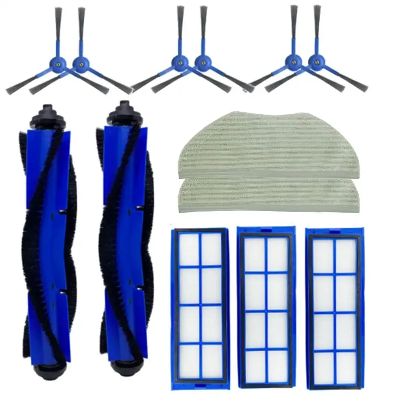 

Запасные аксессуары A95G: основная щетка, боковая щетка, фильтр, салфетка для уборки для робота-пылесоса Eufy Robovac L70