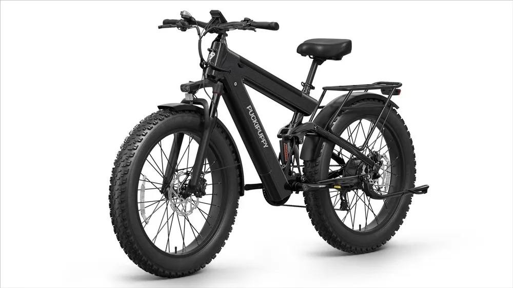 Electric Bike 1350W, 48V 30AH Dual Battery EBike, 130 Miles 26" Fat Tire 7 Speed image 1
