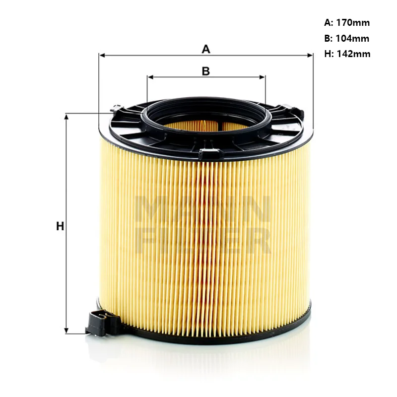 MANNFILTER C17013 Air Filter Fits AUDI A4 Allroad (8W) 45 TFSI A5 Cabriolet Sportback 8W0133843C L8W0133843