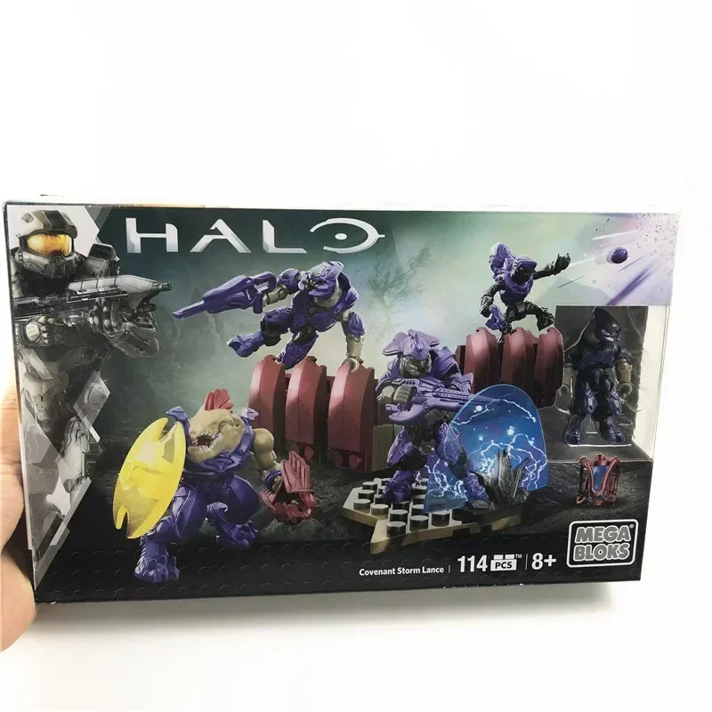Mega Bloks Halo Unsc Fireteam Taurus Warriors Building Blocks Children Collector\'s Edition Construction Figure Toy Gifts