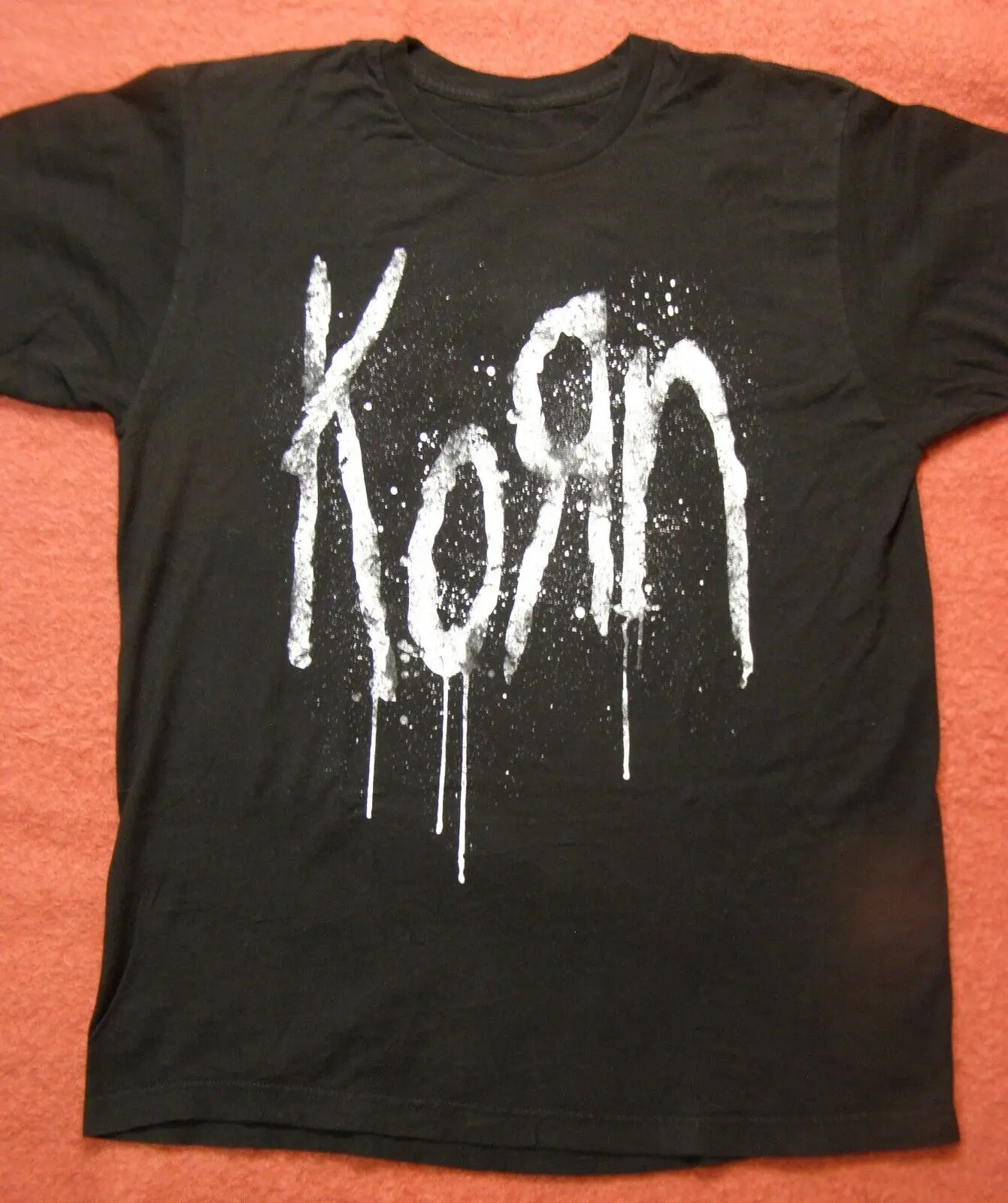 Korn Still a Freak Concert Tour T Shirt Black Size L