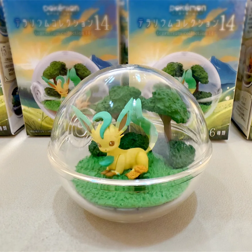 100% Original Re-Ment Pokemon: Terrarium Collection 14 Full Set Collectible Candy Toys Pvc Anime Figures Doll Model Toys Gifts