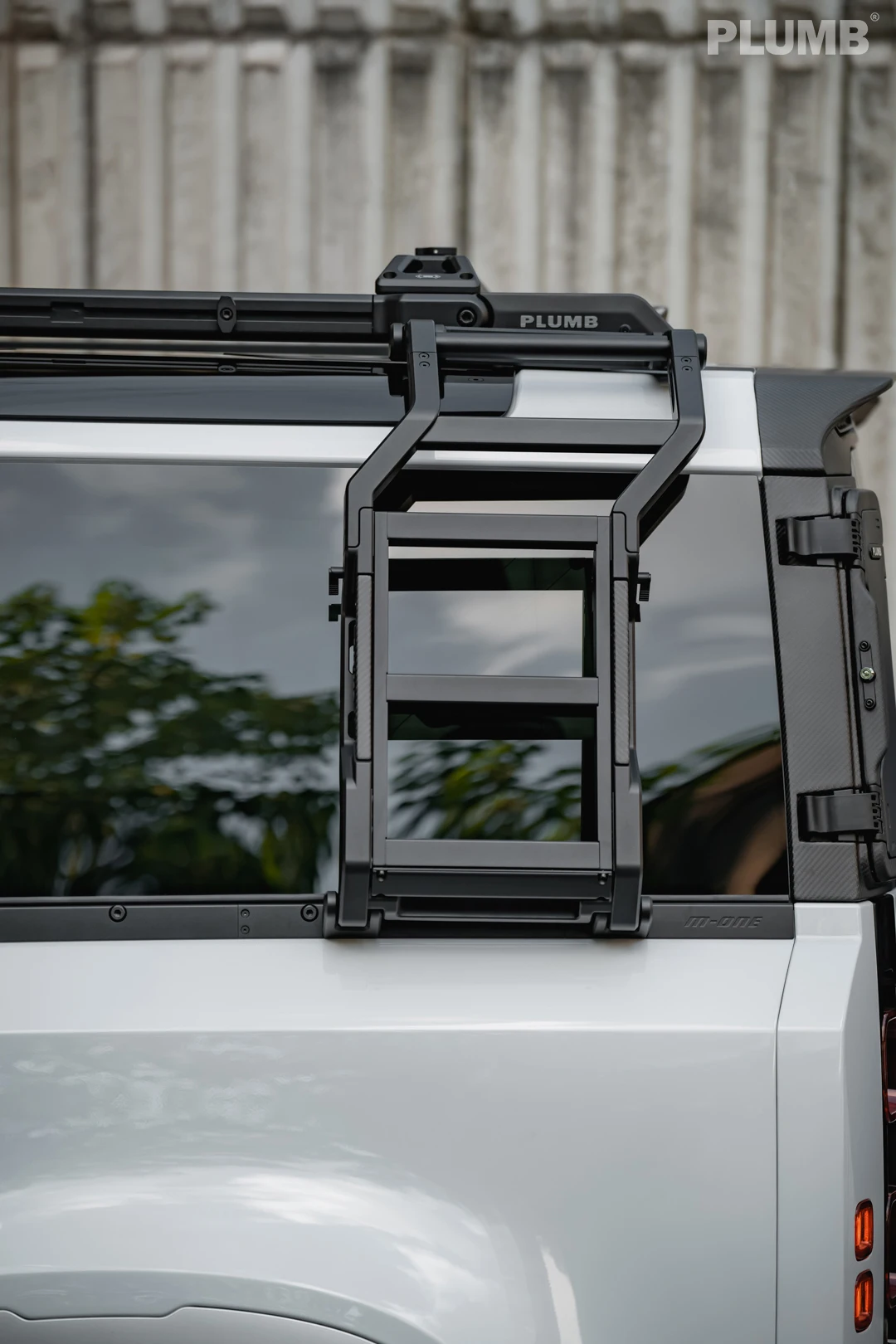 2020+ accessories parts aluminium side climbers ladder for Land Rover Defender 90