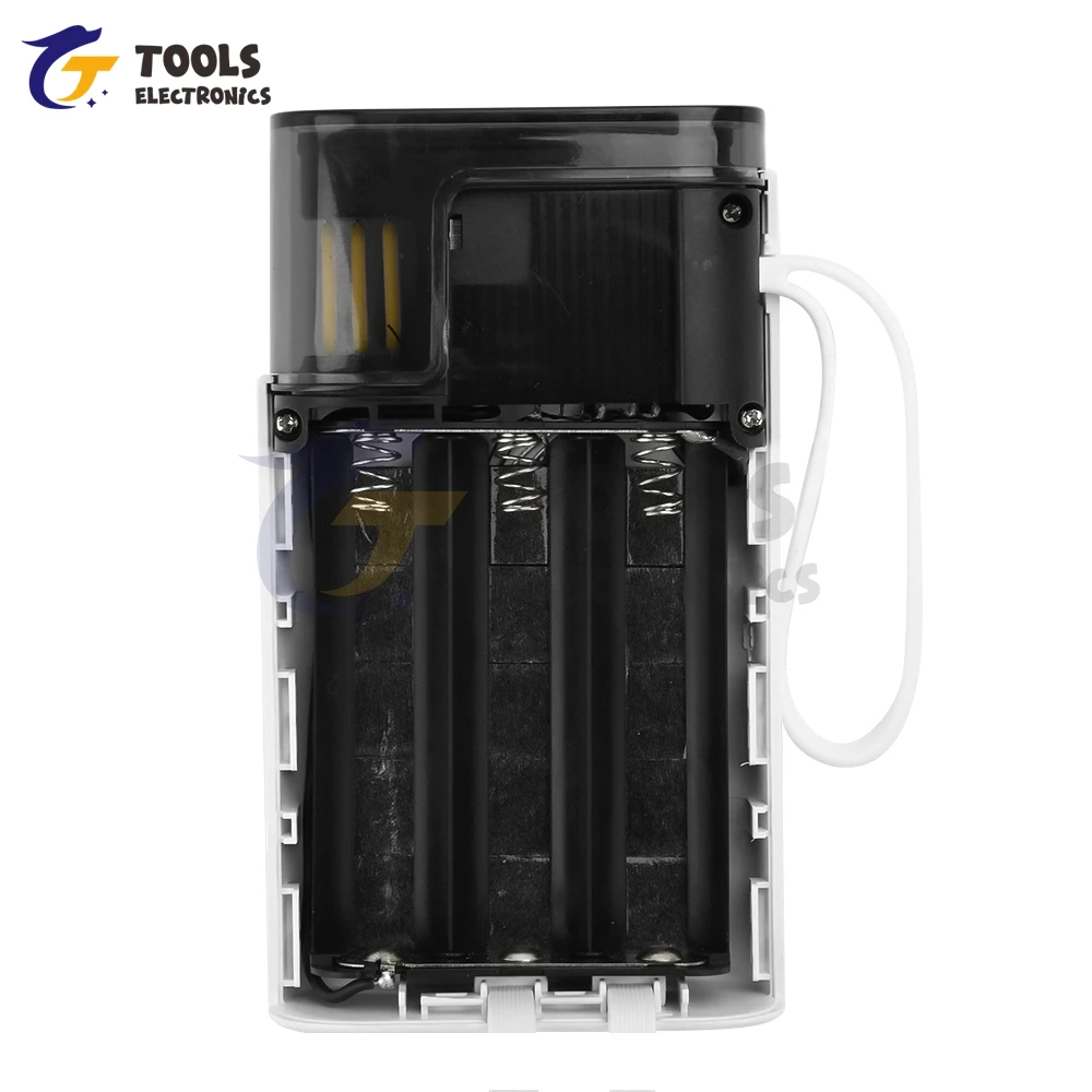 22.5W Power Bank Case No Soldering Camping Light Mobile Power Kit 3x18650 Battery Box with Cable DIY Charging Treasure