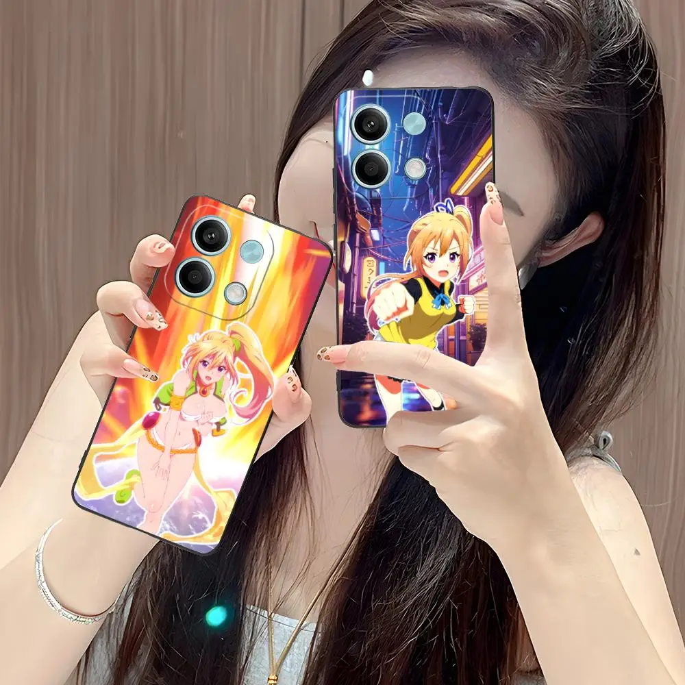 Kawakami ماي أنيمي جراب هاتف ل POCO M6 M5 M4 M3 X7 X6 X5 X4 X3 F6 F5 F4 Pro GT 5G الطباعة الملونة الغطاء الواقي الهاتف الذكي