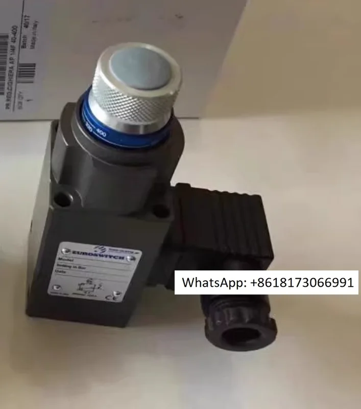 Interruptor de presión de pistón Euroswitch importado de Italia con perilla ajustable serie 692