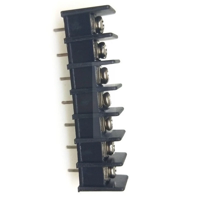 KF25C-7.62MM Barrier Terminal Block, Center Pin, 2/3/4/5/6/7/8/9P/10P, Center Pin, 2pcs