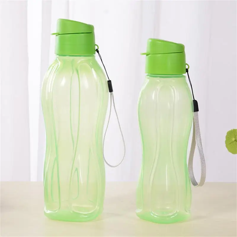 800/1100ml Bottle Plastic Water Bottle Portable Outdoor Sports Water Cup Large Capacity Solid Color Space Cup Plastic Drinkware