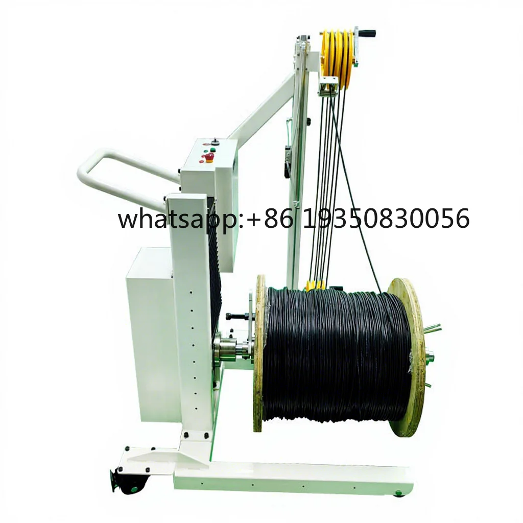 JCW-WP17 Cable Wire Prefeeder Feeding Machine Movable Lifting Servo Prefeeding Machine Wire Pay off Feeder Spool Reeling Machine