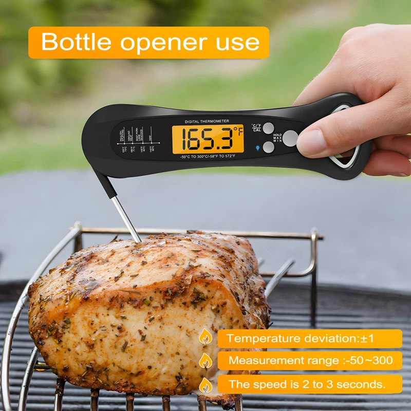 Meat Thermometer, Digital Instant Read Food Thermometer For Cooking, Food Thermometer For Kitchen, Grilling BBQ