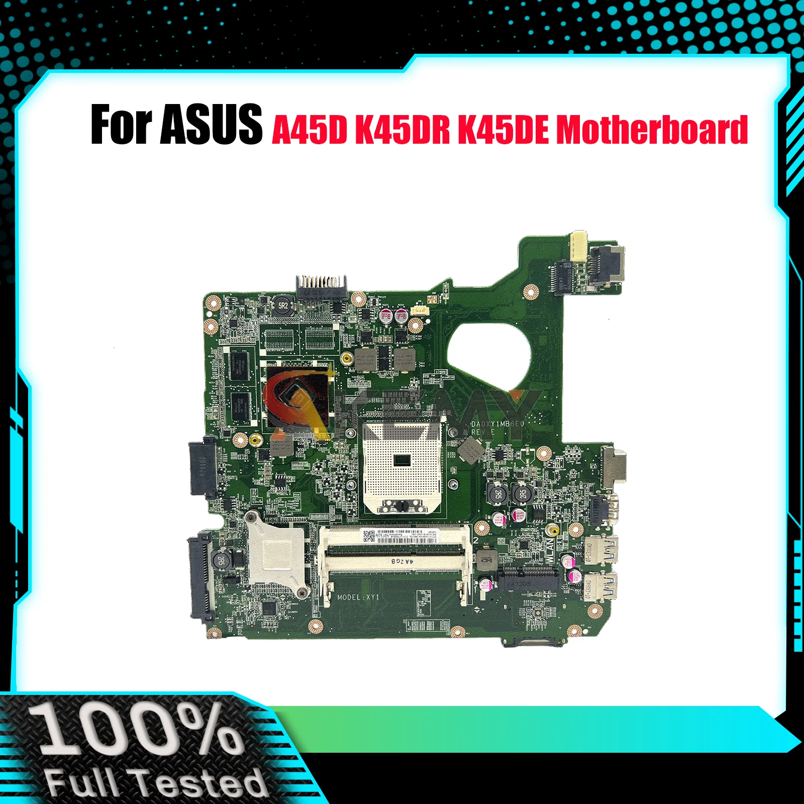 

Материнская плата для ноутбука K45DR для ASUS K45D A45D K45DR K45DE, материнская плата для ноутбука, этот товар в наличии, 100% тестирование, ОК, быстрая доставка